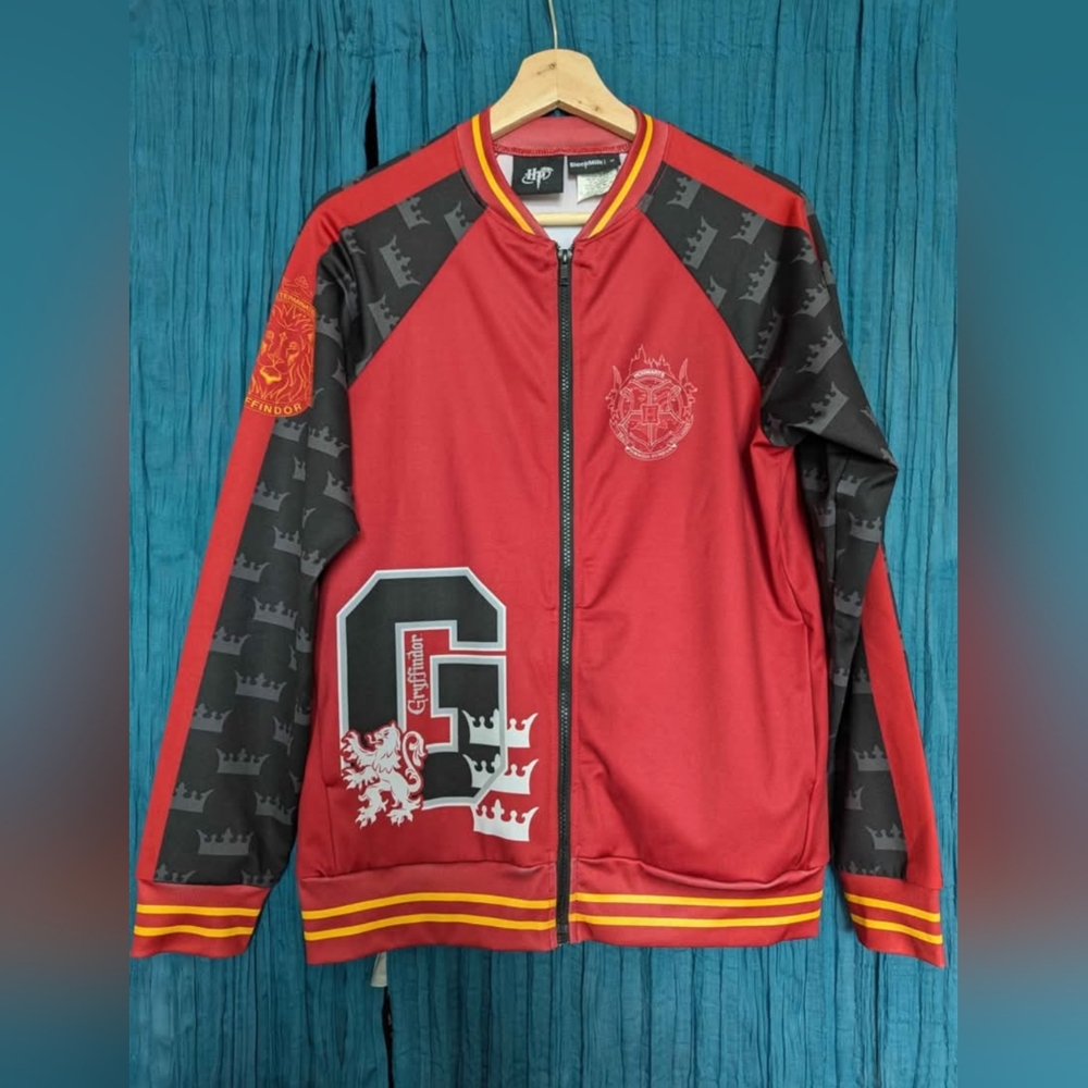 Black Milk Team Gryffindor Raglan Bomber, Size M